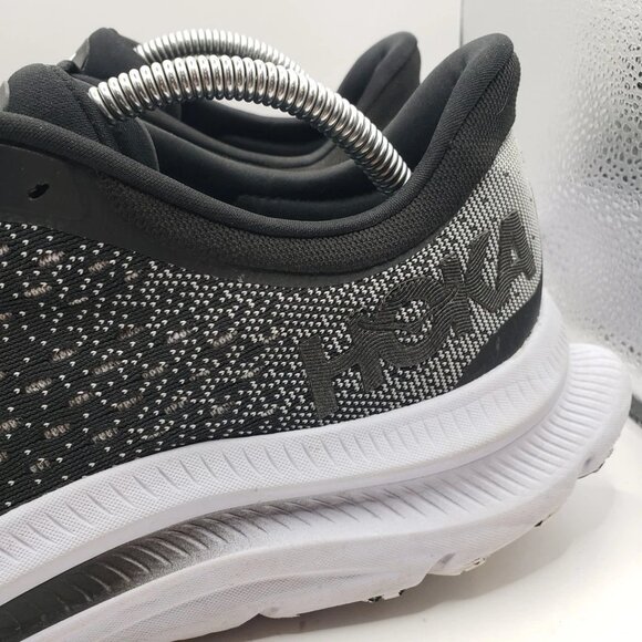 Hoka One One Mens Kawana 1123163 BWHT Black Running Shoes Sneakers Size 11.5 D - Picture 6 of 10